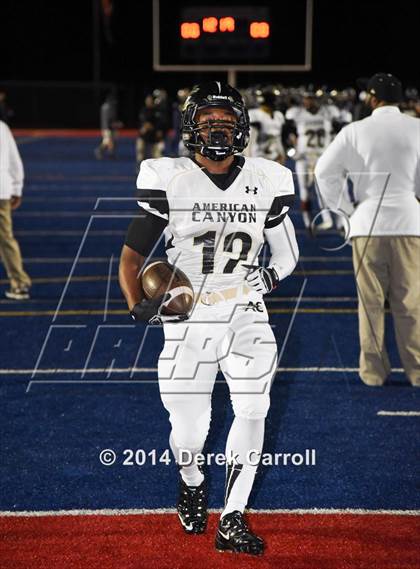 Thumbnail 2 in American Canyon @ Vista del Lago (CIF SJS D3 Playoff) photogallery.