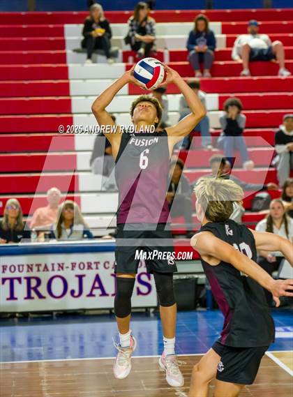 Thumbnail 1 in Regis Groff vs. Lutheran (CHSAA Round1 M1) photogallery.