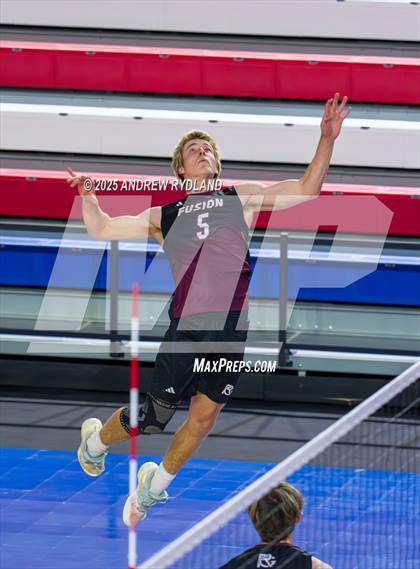 Thumbnail 1 in Regis Groff vs. Lutheran (CHSAA Round1 M1) photogallery.