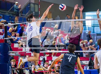Thumbnail 1 in Regis Groff vs. Lutheran (CHSAA Round1 M1) photogallery.