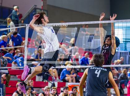 Thumbnail 3 in Regis Groff vs. Lutheran (CHSAA Round1 M1) photogallery.
