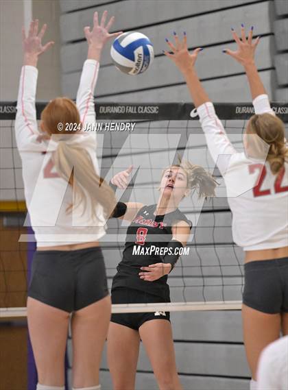 Thumbnail 1 in Mater Dei @ Marist (Durango Fall Classic) photogallery.