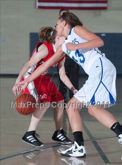 Thumbnail 2 in Rancho Bernardo vs Mundelein (So Cal Holiday Prep Classic) photogallery.