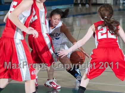 Thumbnail 3 in Rancho Bernardo vs Mundelein (So Cal Holiday Prep Classic) photogallery.