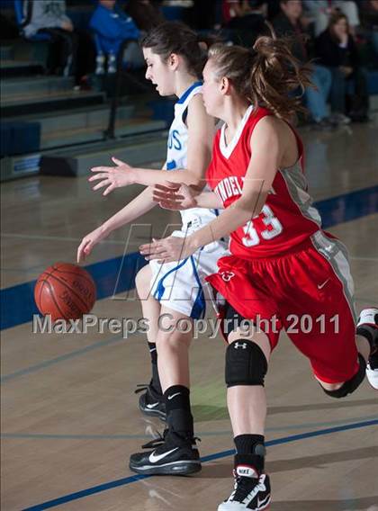 Thumbnail 2 in Rancho Bernardo vs Mundelein (So Cal Holiday Prep Classic) photogallery.