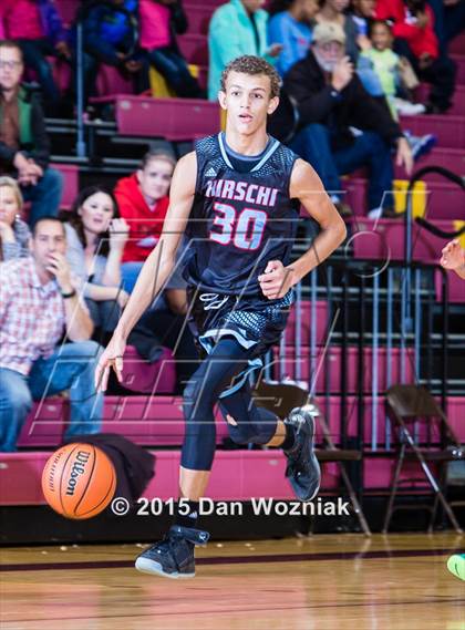 Thumbnail 3 in Hirschi vs. Hampton Prep (Fantasy of Lights) photogallery.