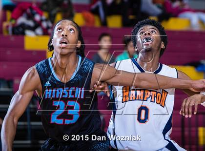 Thumbnail 3 in Hirschi vs. Hampton Prep (Fantasy of Lights) photogallery.