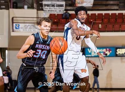 Thumbnail 1 in Hirschi vs. Hampton Prep (Fantasy of Lights) photogallery.