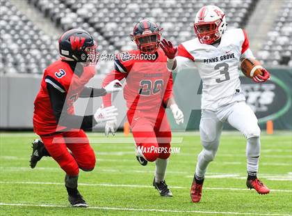 Thumbnail 2 in Willingboro vs Penns Grove (NJSIAA South Final) photogallery.
