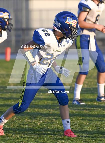 Thumbnail 2 in Maxwell, Non Freshman Opponent (JV) @ Orland photogallery.