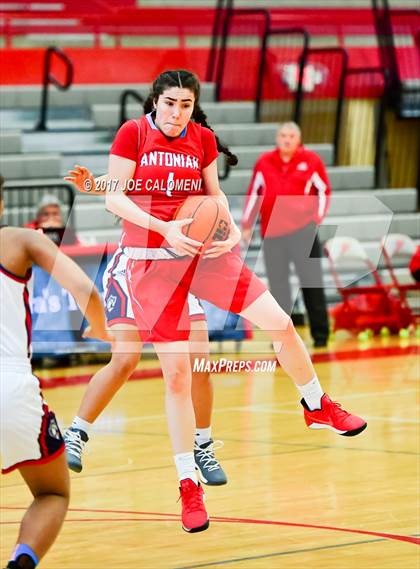 Thumbnail 2 in Antonian Prep vs Veterans Memorial (Mira's Texas Riviera Tournament) photogallery.
