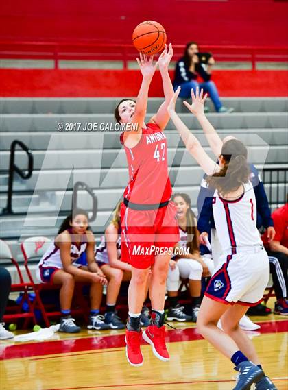 Thumbnail 3 in Antonian Prep vs Veterans Memorial (Mira's Texas Riviera Tournament) photogallery.