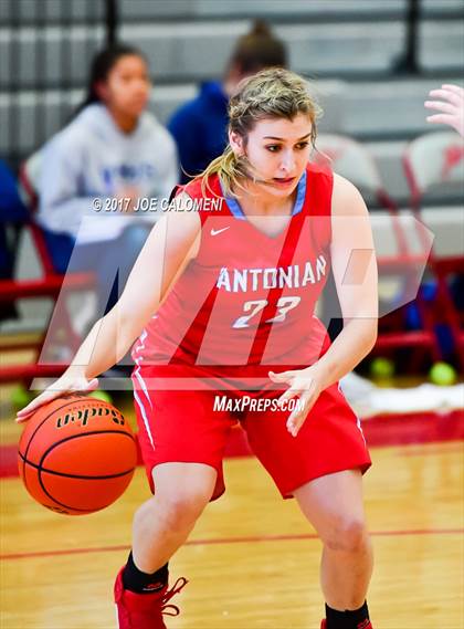 Thumbnail 1 in Antonian Prep vs Veterans Memorial (Mira's Texas Riviera Tournament) photogallery.