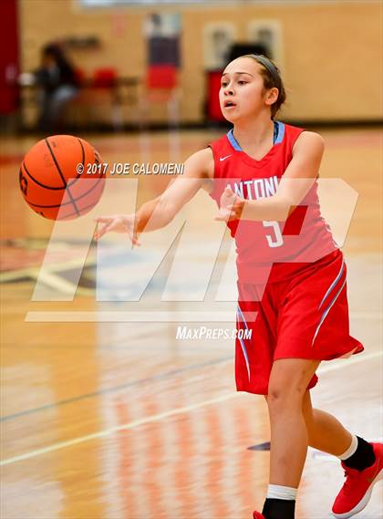 Thumbnail 1 in Antonian Prep vs Veterans Memorial (Mira's Texas Riviera Tournament) photogallery.