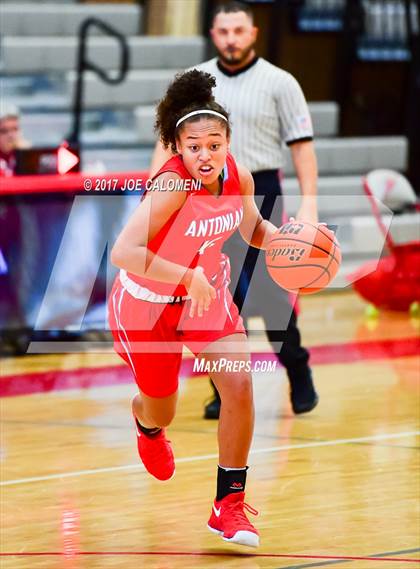 Thumbnail 2 in Antonian Prep vs Veterans Memorial (Mira's Texas Riviera Tournament) photogallery.