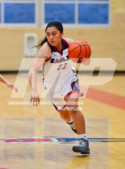 Thumbnail 1 in Antonian Prep vs Veterans Memorial (Mira's Texas Riviera Tournament) photogallery.