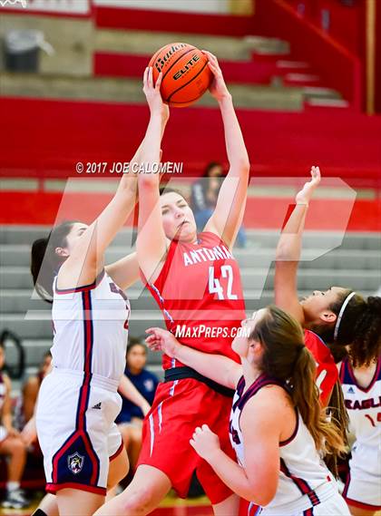 Thumbnail 2 in Antonian Prep vs Veterans Memorial (Mira's Texas Riviera Tournament) photogallery.