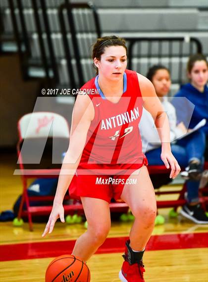 Thumbnail 2 in Antonian Prep vs Veterans Memorial (Mira's Texas Riviera Tournament) photogallery.