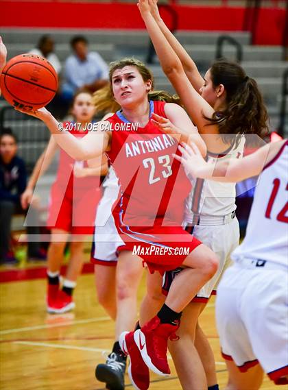 Thumbnail 2 in Antonian Prep vs Veterans Memorial (Mira's Texas Riviera Tournament) photogallery.