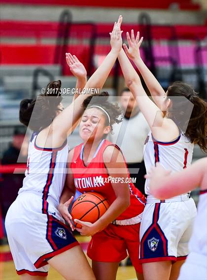 Thumbnail 1 in Antonian Prep vs Veterans Memorial (Mira's Texas Riviera Tournament) photogallery.