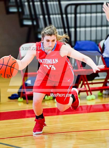 Thumbnail 2 in Antonian Prep vs Veterans Memorial (Mira's Texas Riviera Tournament) photogallery.
