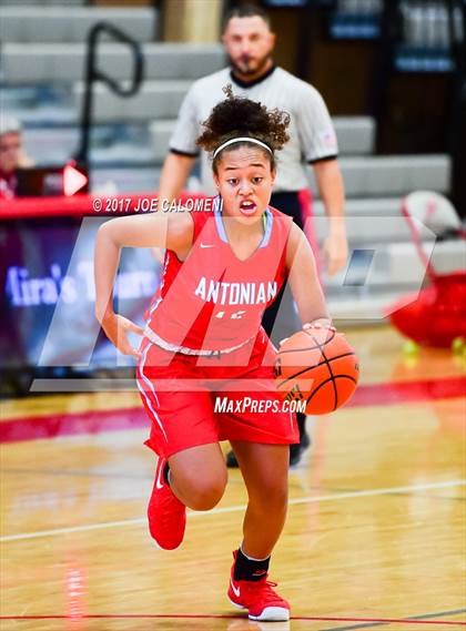 Thumbnail 3 in Antonian Prep vs Veterans Memorial (Mira's Texas Riviera Tournament) photogallery.