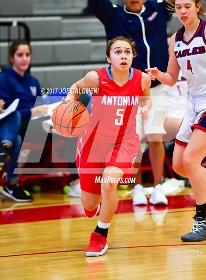 Thumbnail 1 in Antonian Prep vs Veterans Memorial (Mira's Texas Riviera Tournament) photogallery.