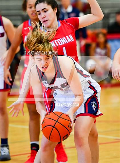 Thumbnail 2 in Antonian Prep vs Veterans Memorial (Mira's Texas Riviera Tournament) photogallery.