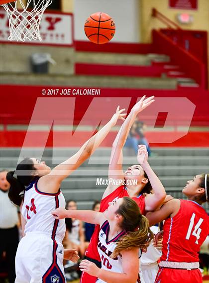 Thumbnail 1 in Antonian Prep vs Veterans Memorial (Mira's Texas Riviera Tournament) photogallery.
