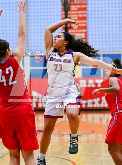 Thumbnail 3 in Antonian Prep vs Veterans Memorial (Mira's Texas Riviera Tournament) photogallery.