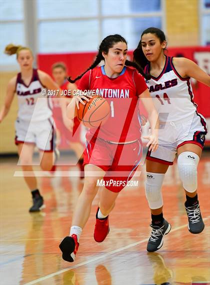 Thumbnail 2 in Antonian Prep vs Veterans Memorial (Mira's Texas Riviera Tournament) photogallery.