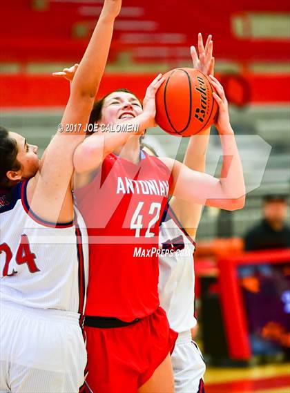 Thumbnail 3 in Antonian Prep vs Veterans Memorial (Mira's Texas Riviera Tournament) photogallery.