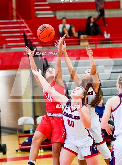 Thumbnail 1 in Antonian Prep vs Veterans Memorial (Mira's Texas Riviera Tournament) photogallery.