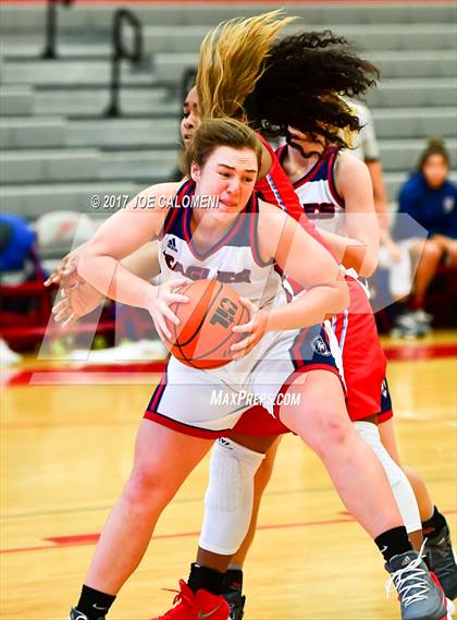 Thumbnail 1 in Antonian Prep vs Veterans Memorial (Mira's Texas Riviera Tournament) photogallery.
