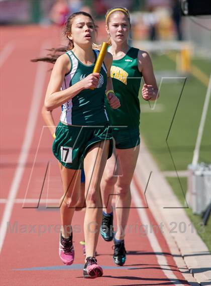 Thumbnail 1 in 2013 Ventura Invitational Girls Varsity 4X800M Relay photogallery.