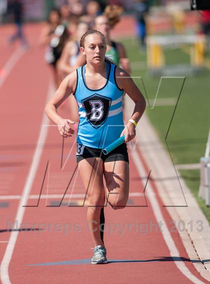 Thumbnail 2 in 2013 Ventura Invitational Girls Varsity 4X800M Relay photogallery.