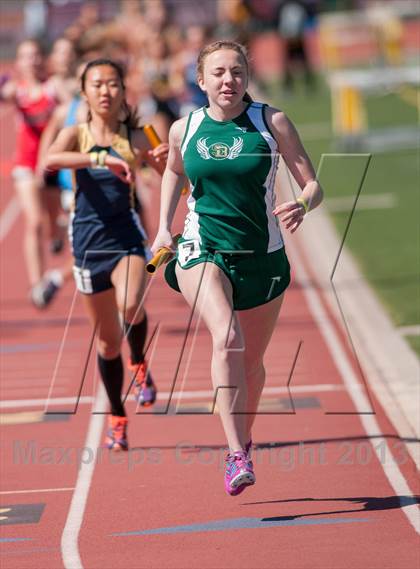 Thumbnail 3 in 2013 Ventura Invitational Girls Varsity 4X800M Relay photogallery.