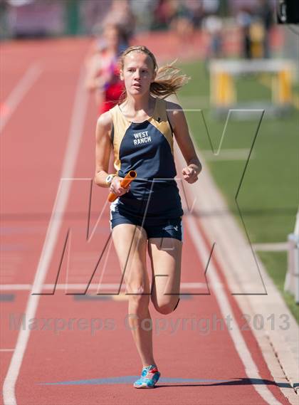 Thumbnail 2 in 2013 Ventura Invitational Girls Varsity 4X800M Relay photogallery.