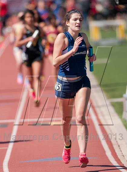 Thumbnail 1 in 2013 Ventura Invitational Girls Varsity 4X800M Relay photogallery.