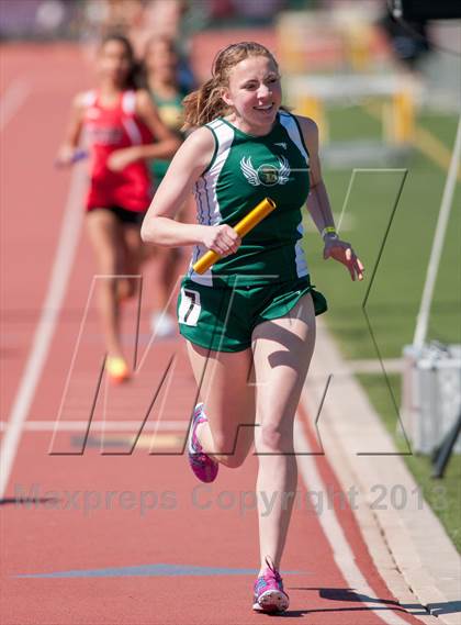 Thumbnail 2 in 2013 Ventura Invitational Girls Varsity 4X800M Relay photogallery.