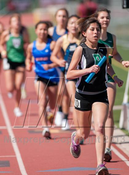 Thumbnail 2 in 2013 Ventura Invitational Girls Varsity 4X800M Relay photogallery.