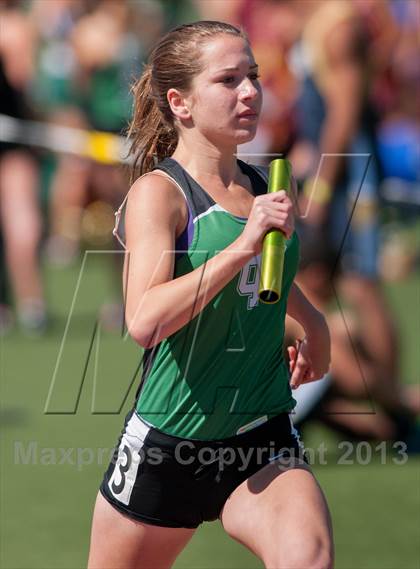 Thumbnail 2 in 2013 Ventura Invitational Girls Varsity 4X800M Relay photogallery.