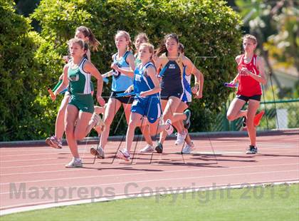Thumbnail 2 in 2013 Ventura Invitational Girls Varsity 4X800M Relay photogallery.