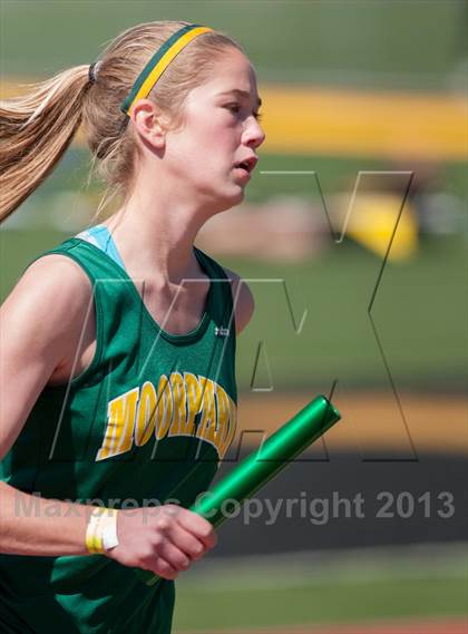Thumbnail 3 in 2013 Ventura Invitational Girls Varsity 4X800M Relay photogallery.