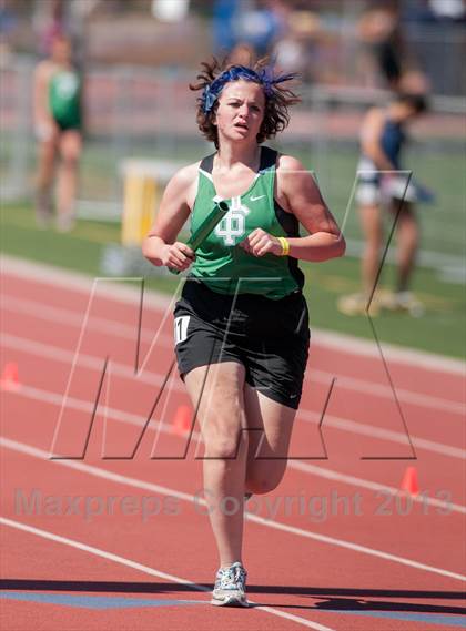 Thumbnail 2 in 2013 Ventura Invitational Girls Varsity 4X800M Relay photogallery.