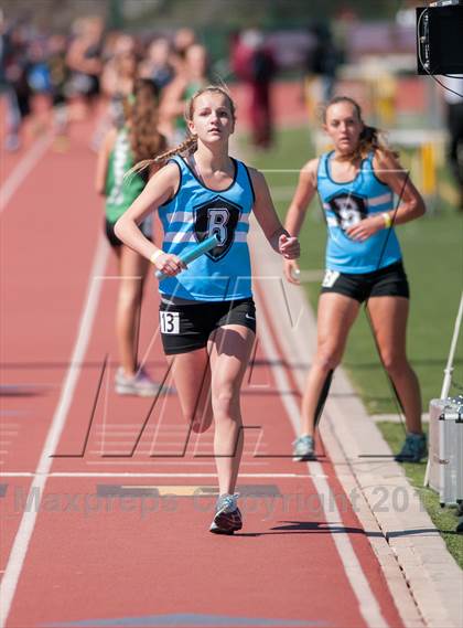 Thumbnail 1 in 2013 Ventura Invitational Girls Varsity 4X800M Relay photogallery.