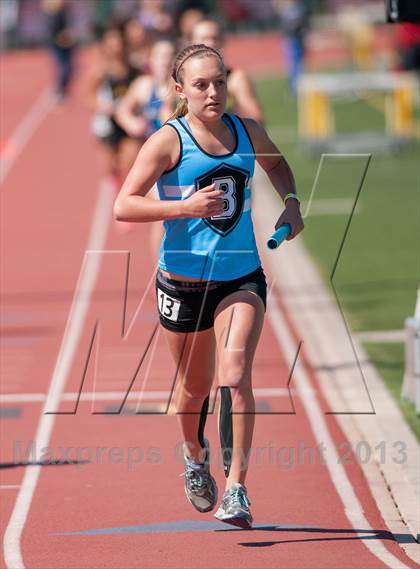 Thumbnail 3 in 2013 Ventura Invitational Girls Varsity 4X800M Relay photogallery.