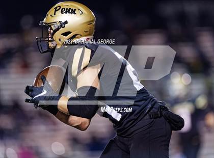 Thumbnail 3 in Crown Point @ Penn (IHSAA 6A Regional Final) photogallery.