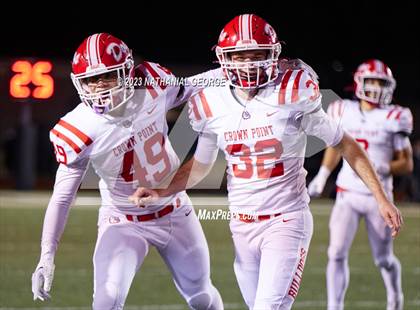 Thumbnail 2 in Crown Point @ Penn (IHSAA 6A Regional Final) photogallery.
