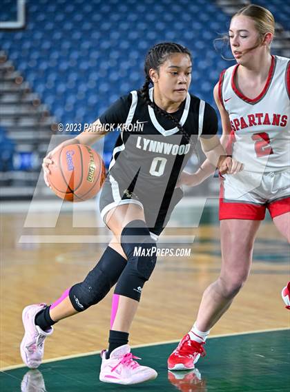 Thumbnail 2 in Lynnwood vs. Stanwood (WIAA State Round of 12) photogallery.